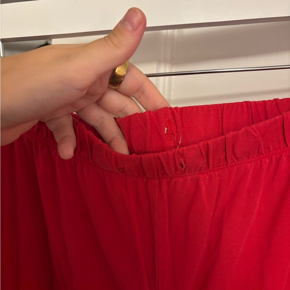 Victoria's Secret Red and White Pajama Set Intimates - Picture 3 of 4